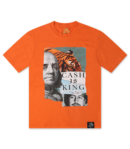 Hasta Muerte Cash is King Tee - Orange