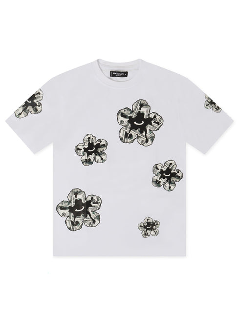 Roku Studio Money Tear Tee - White - Denim Exchange 