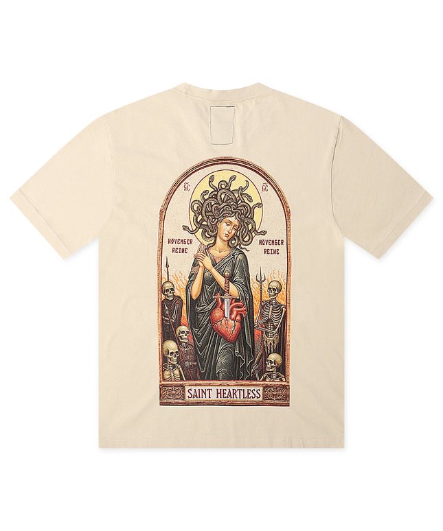 November Reign Saint Heartless Tee - Tan