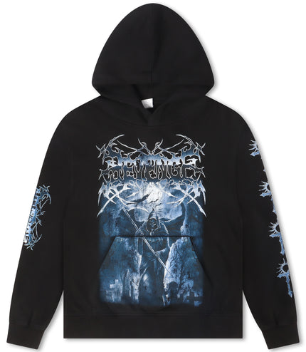 Revenge Chrome Reaper Hoodie - Black