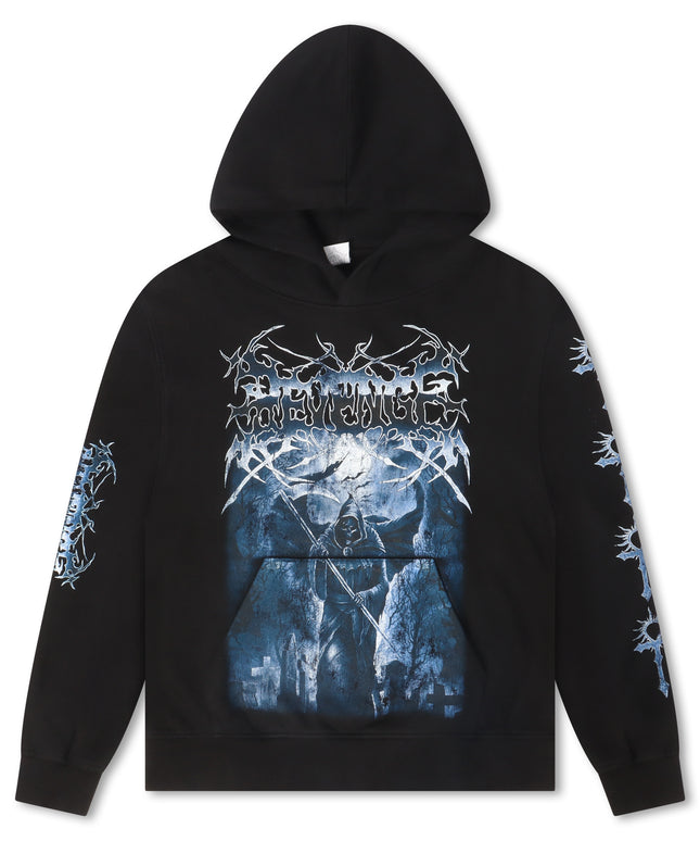 Revenge Chrome Reaper Hoodie - Black