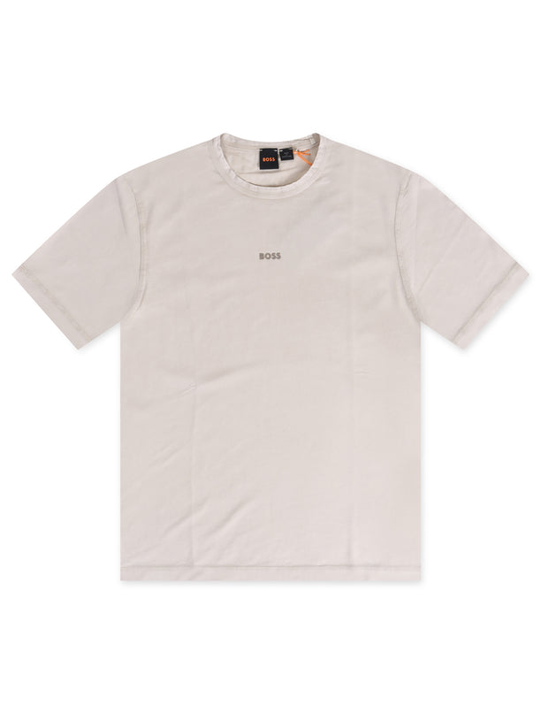 Hugo Orange Tokks Tee - Cream