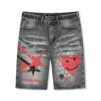 Sugarhill Sunshine Jorts - Grey Wash