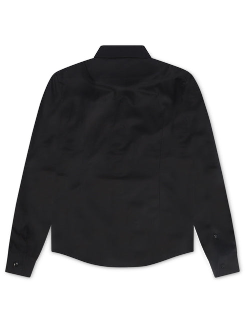Hugo Boss Hank Spread Button-Up Long Sleeve - Black