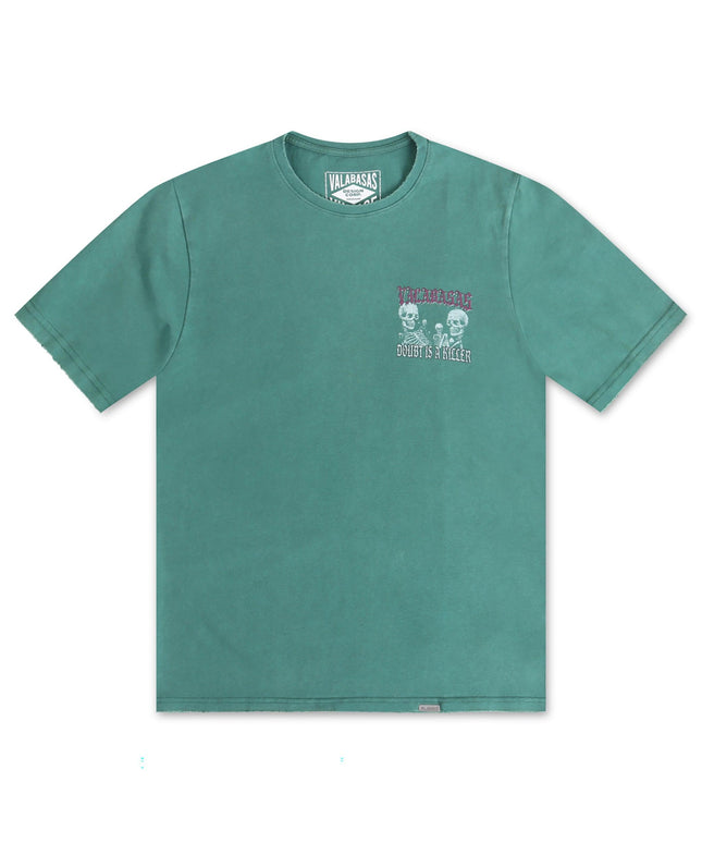 Valabasas Doubt Killer Tee - Vintage Green - Denim Exchange