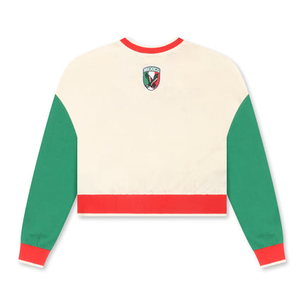 FIFA 2026 Womens Mexico Cropped Sweater - Cream