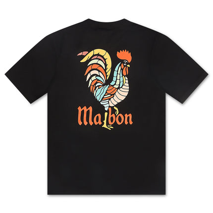 Malbon Bermuda Rooster Tee - Black