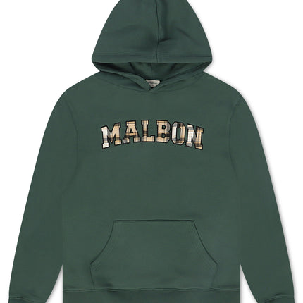 Malbon Fesque Preston Hoodie - Hunter Green