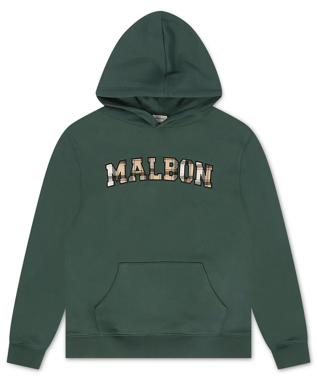 Malbon Fesque Preston Hoodie - Hunter Green