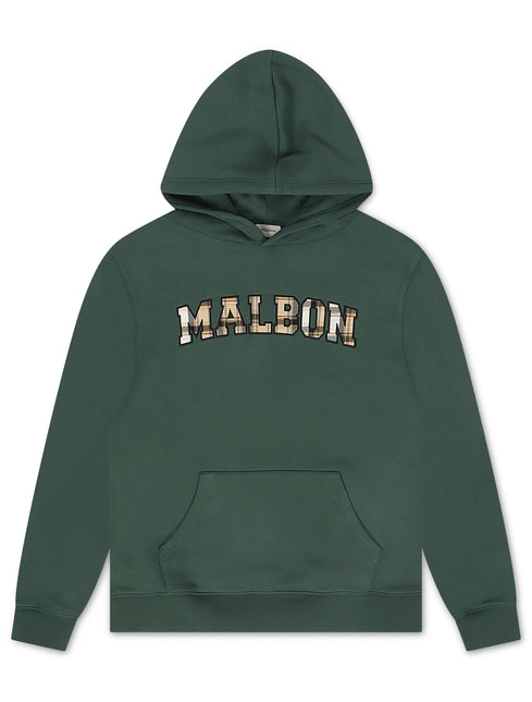 Malbon Fesque Preston Hoodie - Hunter Green