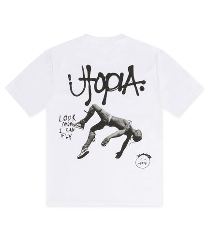 Retro Flair Travis Scott Utopia Tee - White