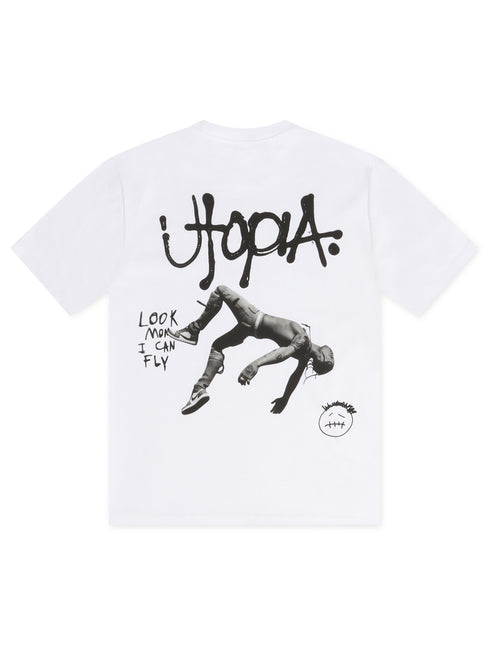 Retro Flair Travis Scott Utopia Tee - White