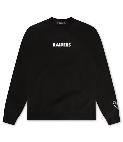 Pro Standard Raiders Wingspan Crewneck - Black