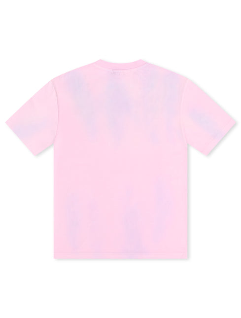 Majestik Department Skeleton Cowboy Graphic Tee – Light Purple