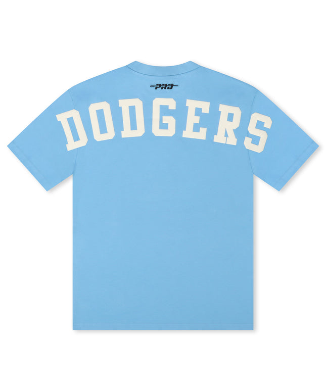 Pro Standard La Dodgers Wingspan Drop Shoulder Tee - University Blue
