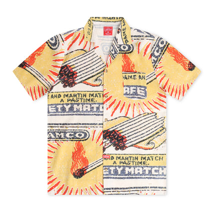 Apastime Vacation in Portugal Woven Shirt - Cream - Denim Exchange USA