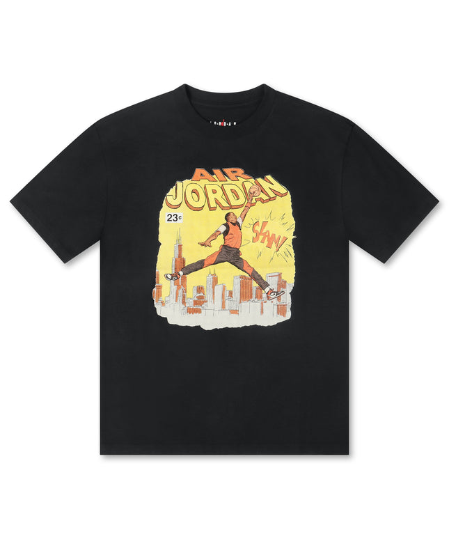 Air Jordan Mens Comic Tee - Black
