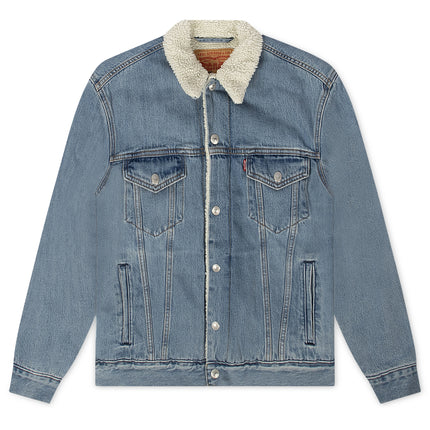 Levi's Type 3 Sherpa Trucker Jacket - Stonewash