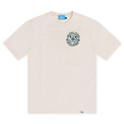 VIC GARCIA WORLD LOVE ALL TEE - CREAM VIC GARCIA WORLD