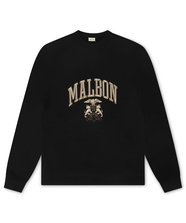Malbon Range Oxford Sweatshirt - Black