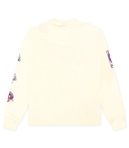 Mitchell & Ness Lakers Long Sleeve - Cream