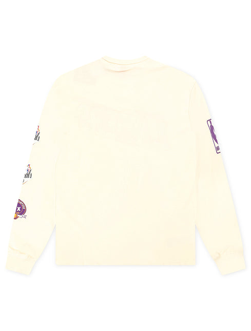 Mitchell & Ness Lakers Long Sleeve - Cream