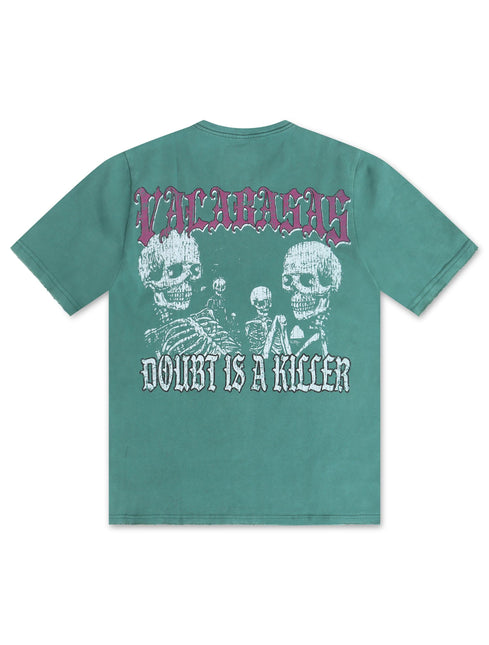 Valabasas Doubt Killer Tee - Vintage Green - Denim Exchange 