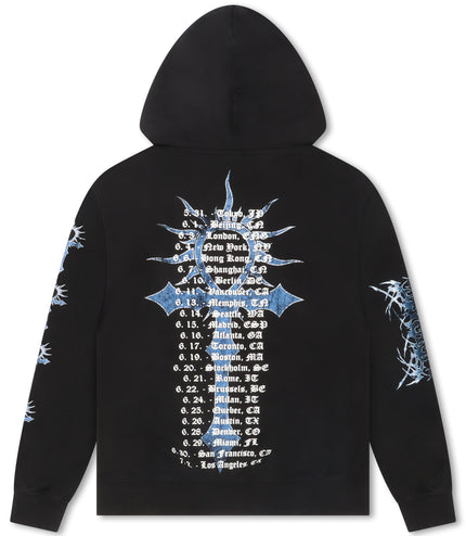 Revenge Chrome Reaper Hoodie - Black