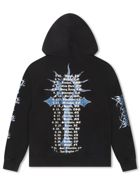 Revenge Chrome Reaper Hoodie - Black - denim exchange