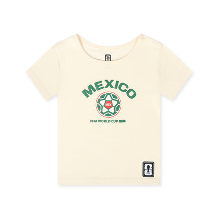 Fifa WC26 Womens Mexico Baby Tee - Cream