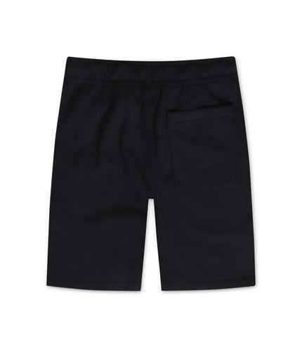 Air Jordan Mens Brooklyn Fleece Shorts - Black/White