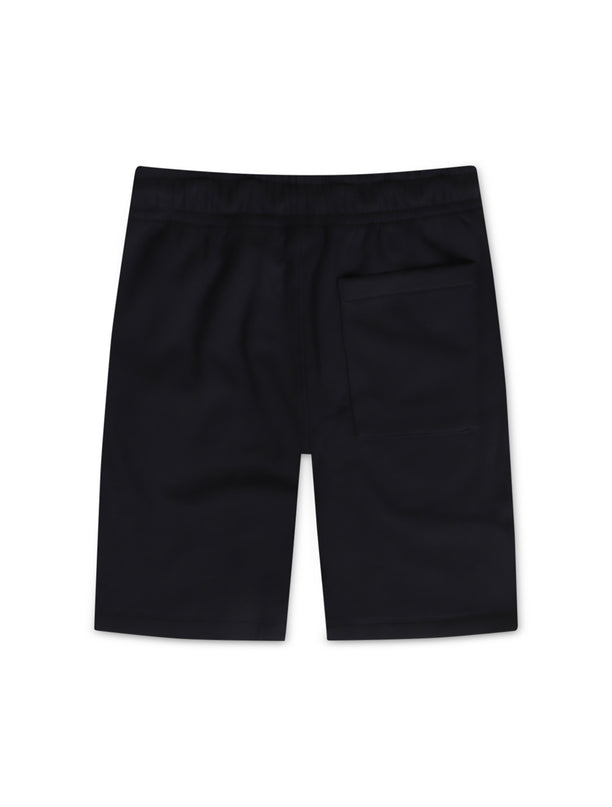 Air Jordan Mens Brooklyn Fleece Shorts - Black/White