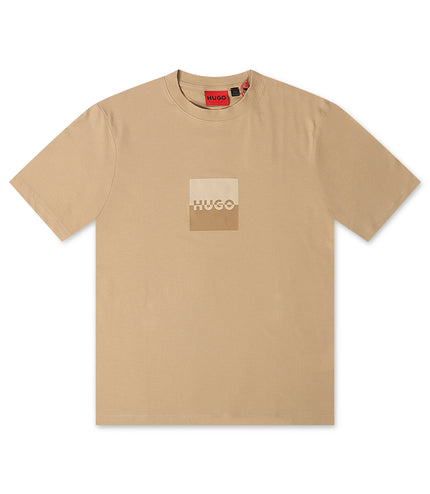 Hugo Dusplit Tee - Taupe