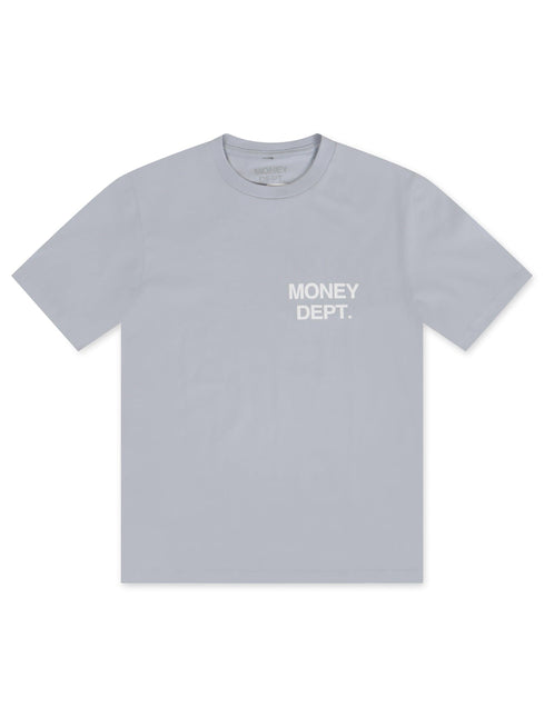 Money Dept. Los Angeles Heavyweight Tee - Polar/White - Denim Exchange 