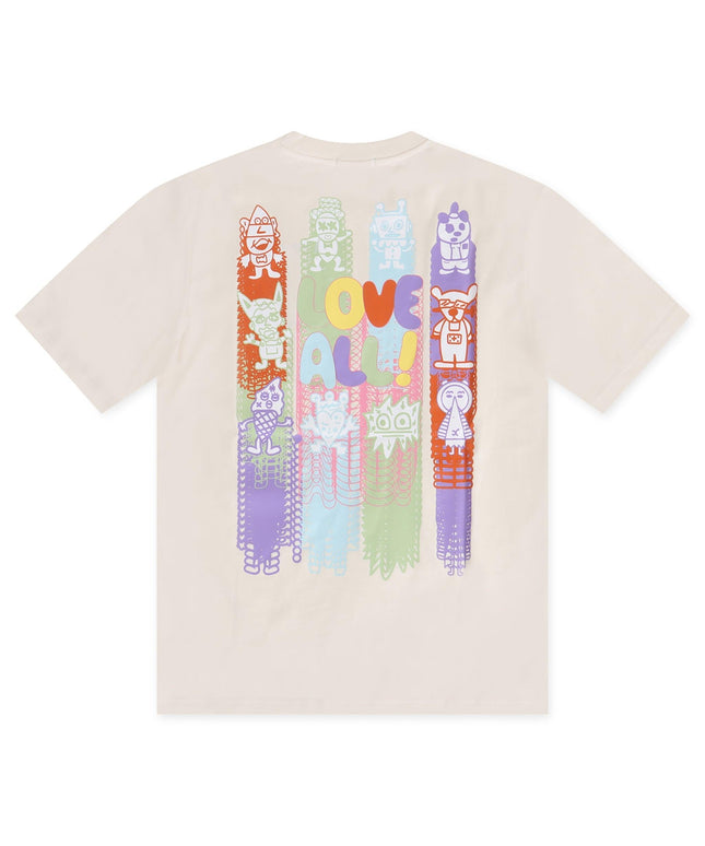 VIC GARCIA WORLD LOVE ALL TEE - CREAM VIC GARCIA WORLD