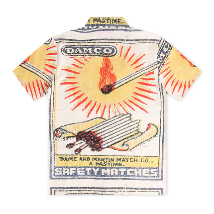 Apastime Vacation in Portugal Woven Shirt - Cream - Denim Exchange USA