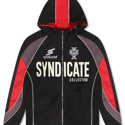 Syndicate Nylon Tracksuit Set - Black