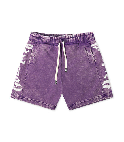 Godspeed CourtSide Shorts - Washed Purple
