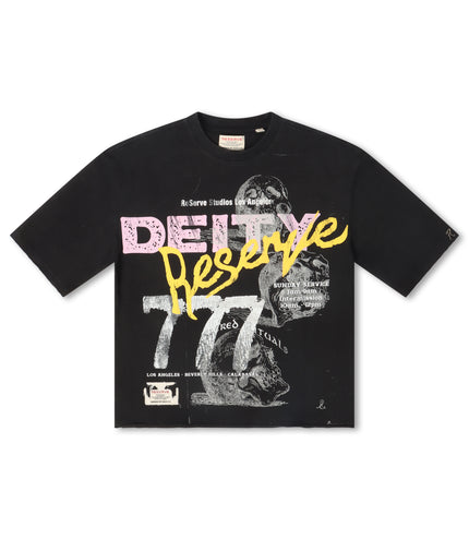 Reserve Skully Tee - Black