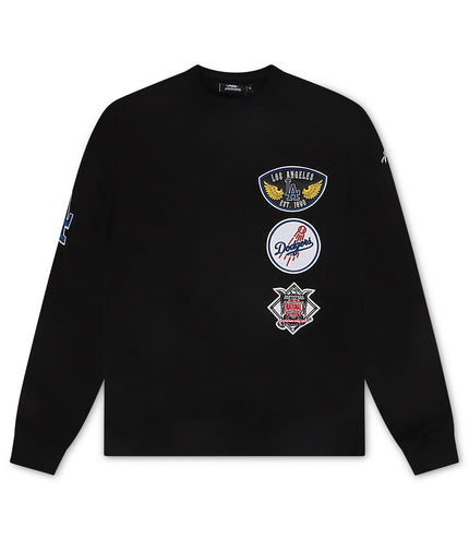 Pro Standard Dodgers Born for Sport Crewneck - Black