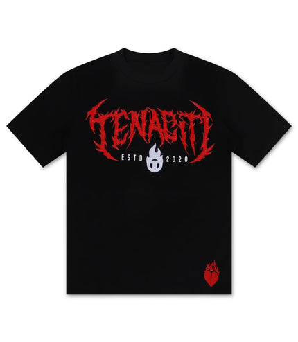 TENACITI BURN YOUR SPIRIT TEE - BLACK TENACITI