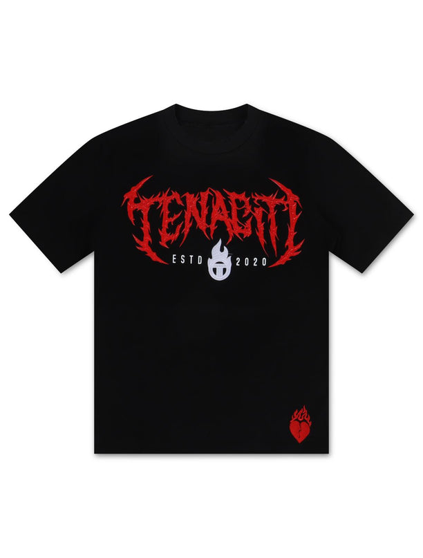 TENACITI BURN YOUR SPIRIT TEE - BLACK TENACITI