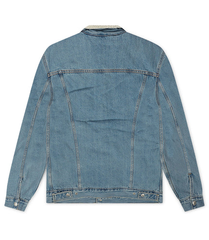 Levi's Type 3 Sherpa Trucker Jacket - Stonewash