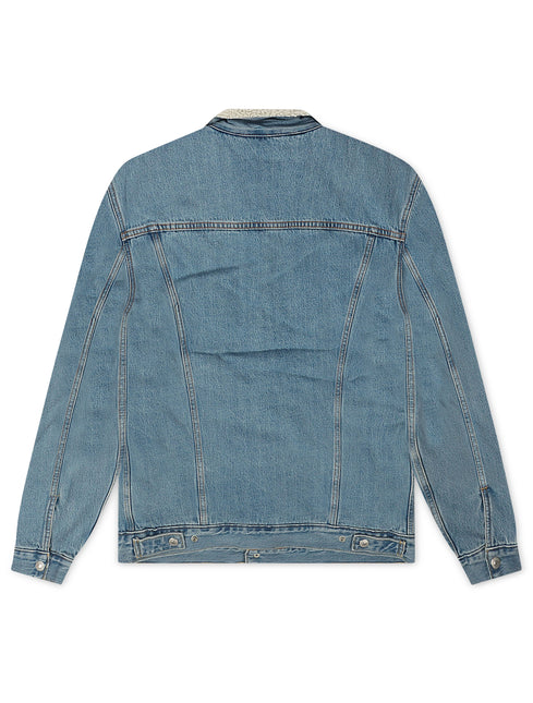 Levi's Type 3 Sherpa Trucker Jacket - Stonewash