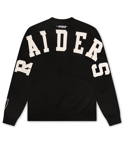 Pro Standard Raiders Wingspan Crewneck - Black