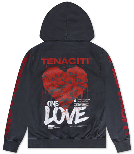 Tenaciti One Love Hoodie - Vintage Grey