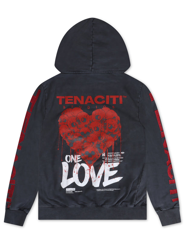 Tenaciti One Love Hoodie - Vintage Grey