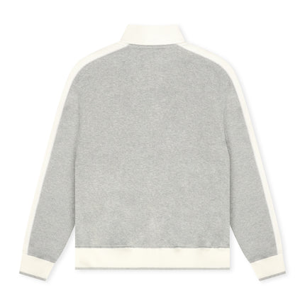 Nike Womens Studio Fleece Run Club Track Jacket - Heather Grey