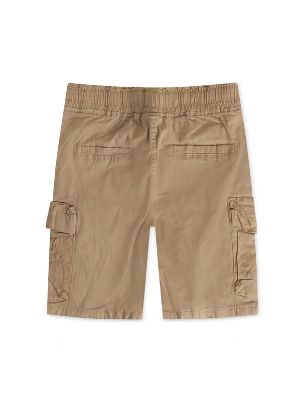 WAIMEA PULL ON CARGO SHORTS - KHAKI WAIMEA