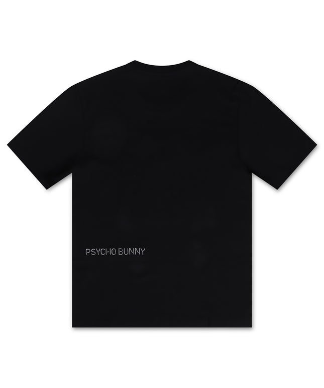 Camiseta gráfica Psycho Bunny Panama - Negra